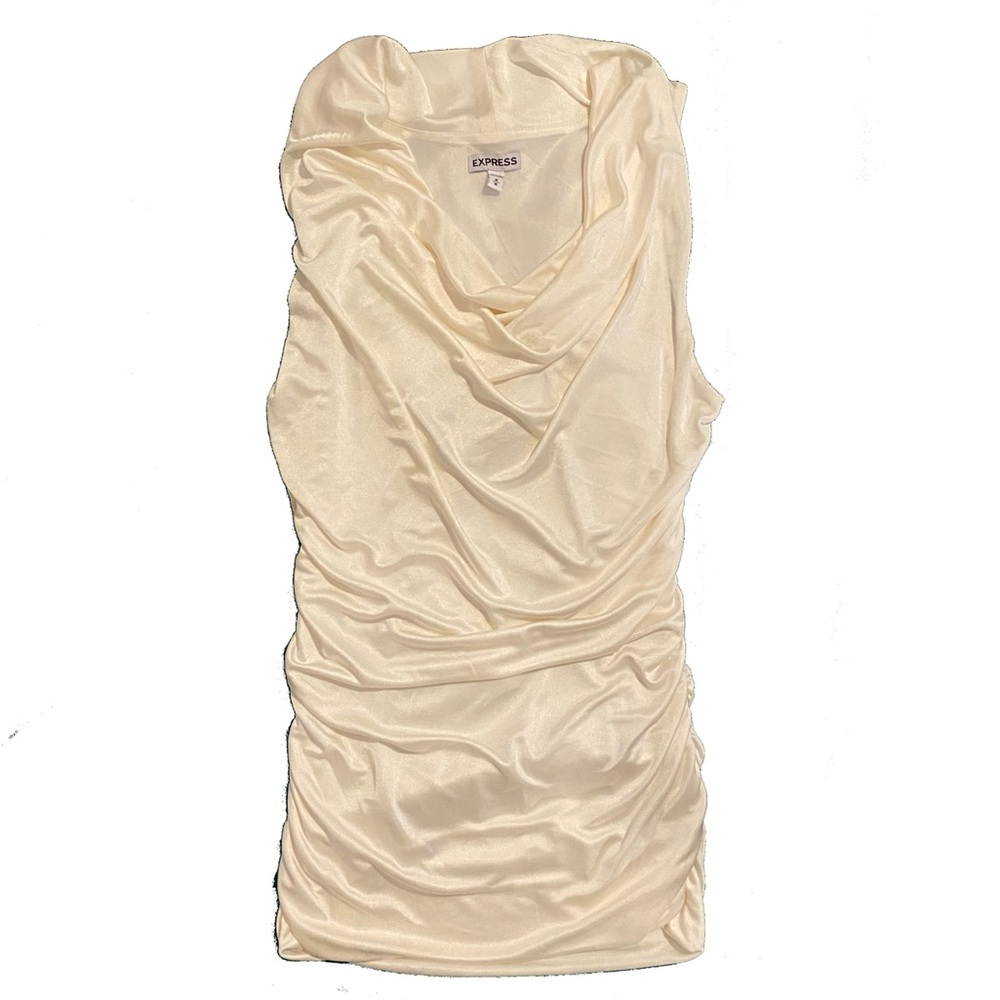Express A Line Neck Dress Shirt